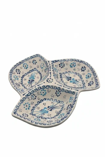 El Yapımı Tasarım Seramik Çerezlik - Modern Dekoratif Sunum Kasesi (Busanat Özel Koleksiyon)