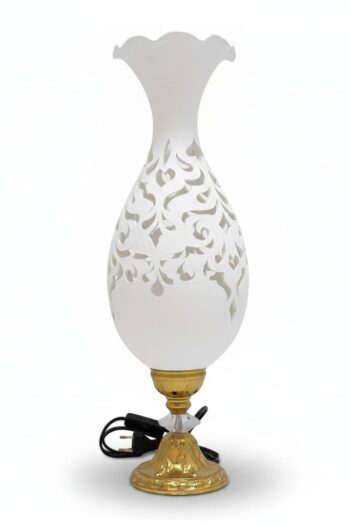 El Oyması Çini Lamba Bisküvisi - Sır Altı Boyamaya Uygun (Özel Tasarım)