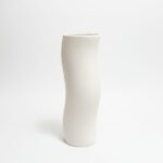 Sır Altı Boyamaya Uygun El Yapımı Çini Vazo - 900-950°C Pişirim