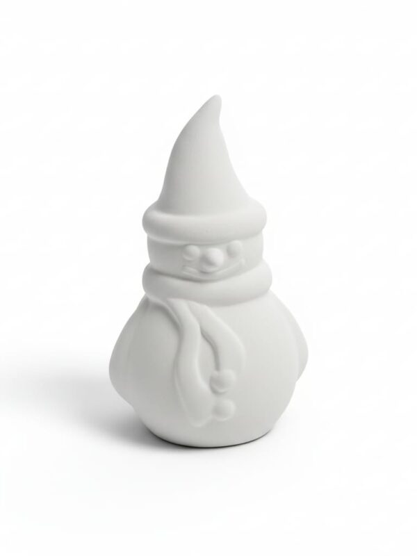 Seramik Kardan Adam Biblo - Sır Altı Boyamaya Uygun (Bisküvi Obje)