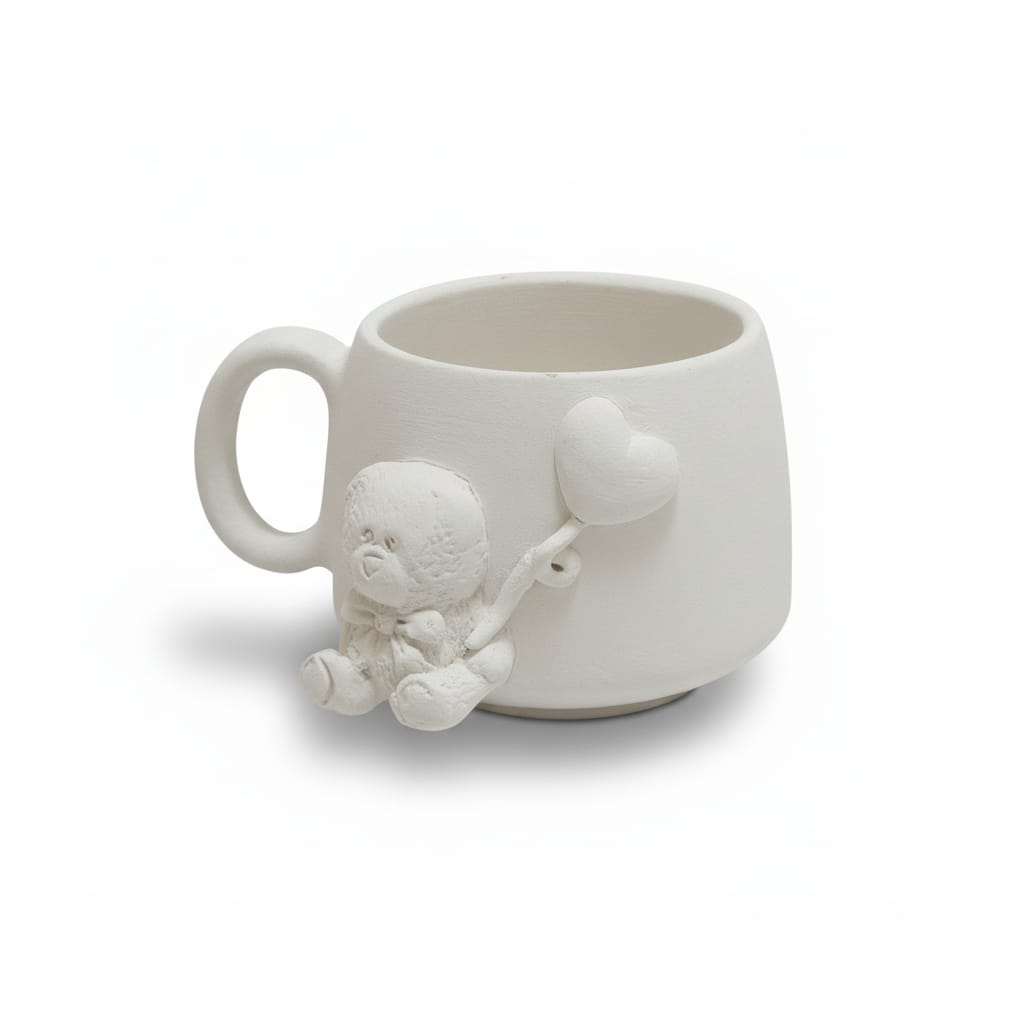 2 Boyutlu Tasarım Seramik Boyama Kupası - 1050°C Sır Pişirimine Uygun (Bisküvi Ürün) 2 Boyutlu Tasarım Seramik Boyama Kupası - 1050°C Sır Pişirimine Uygun (Bisküvi Ürün)