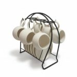 6'lı El Yapımı Seramik Kahve Fincanı Seti