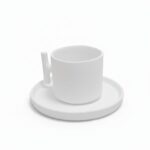 El Yapımı Tasarım Seramik Kupa - Sır Altı Boyama (1050° Fırınlanmış)