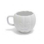 Bal Kabağı Desenli Seramik Kupa Bisküvi