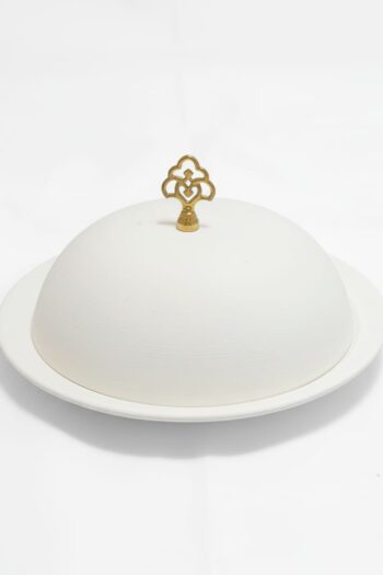 Çini Bisküvi Şekerlik ve Takı Kutusu - 900-950°C Fırınlanabilir Seramik Bisküvi