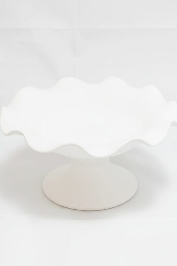 El Yapımı Klasik Çini Şekerlik - 900-950°C Sır Altı Boyamaya Uygun