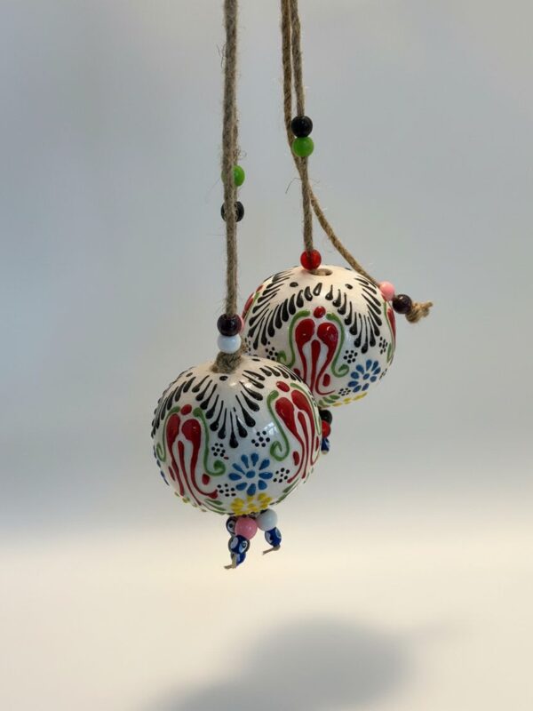 El Yapımı Modern Seramik Çan