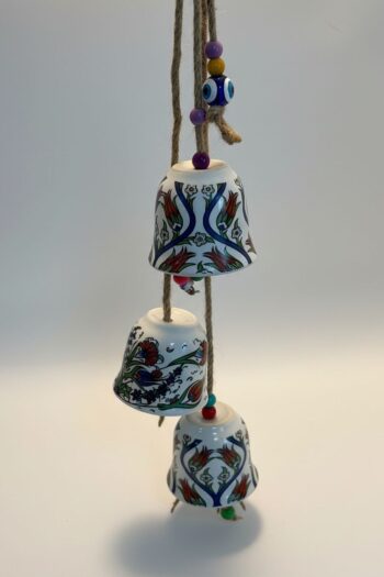 El Yapımı Modern Seramik Çan