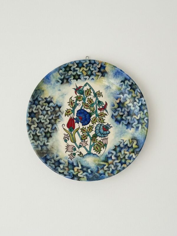 El Yapımı Modern Seramik Sunum Tabağı