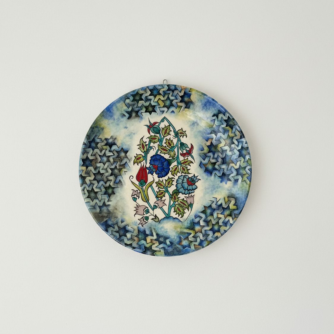 El Yapımı Modern Seramik Sunum Tabağı