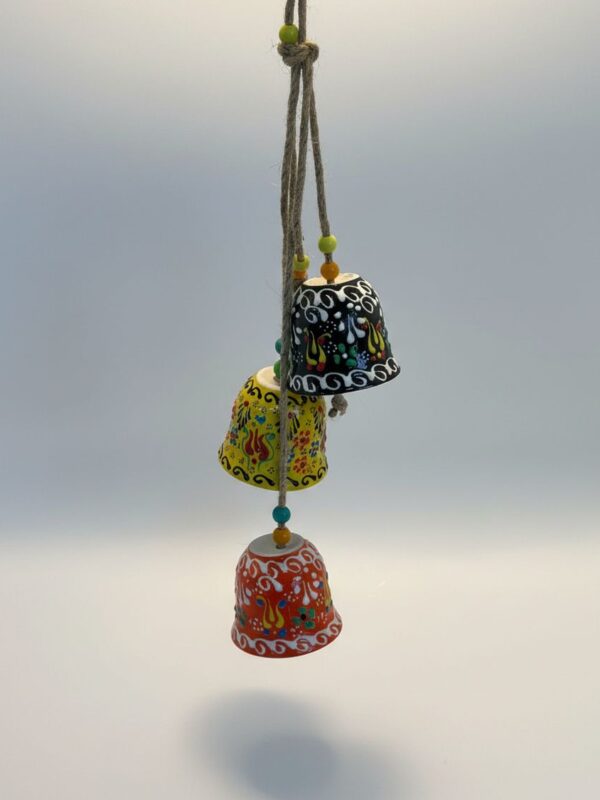 El Yapımı Modern Seramik Çan